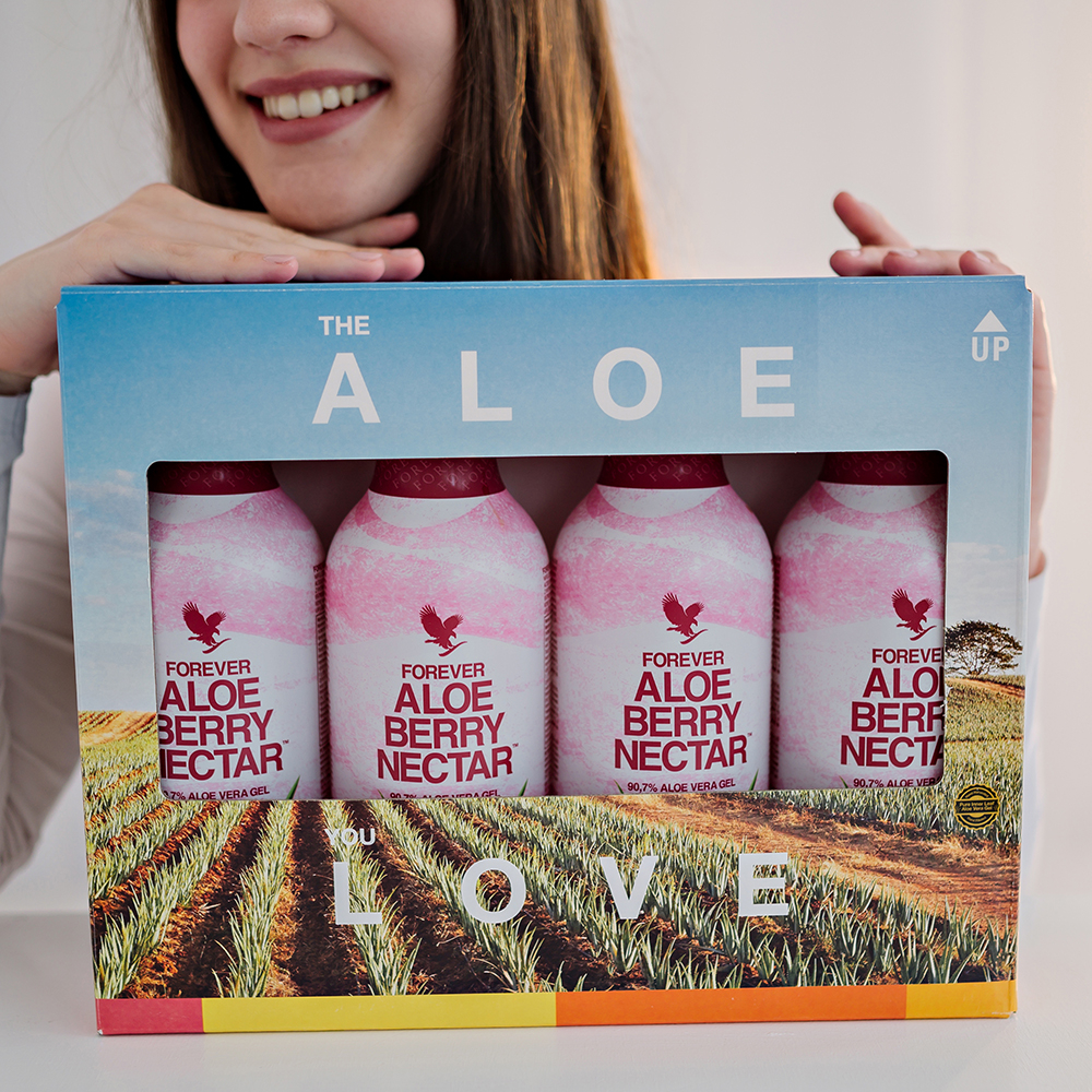 4 Pack Aloe Berry Nectar